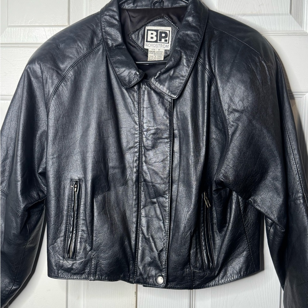 BP Classic Black Leather Jacket - Picture 10 of 16